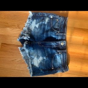 Jean shorts